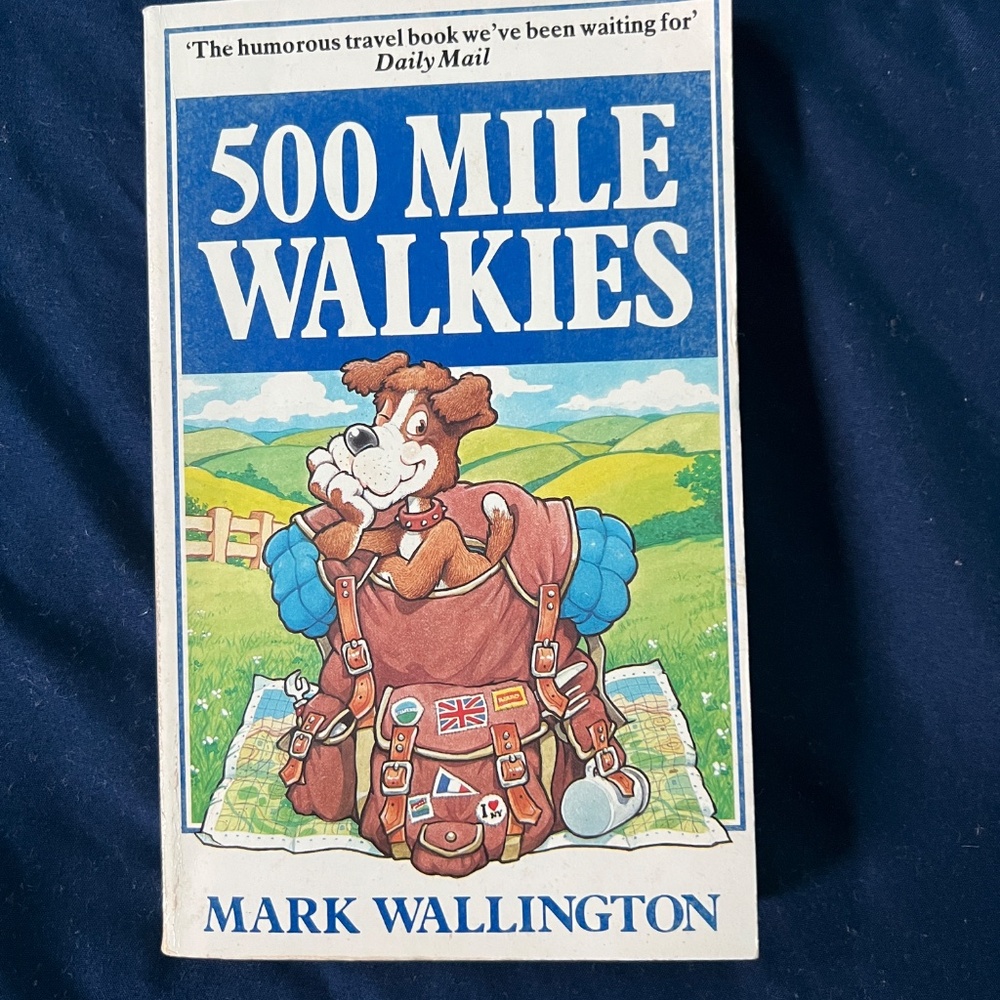 English Countryside “500 Mile Walkies Book Mark Wallington”